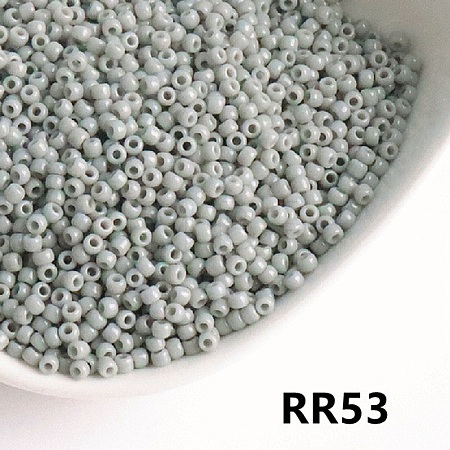 Opaque 11/0 Glass Seed Beads SEED-I013-2mm-RR53-1