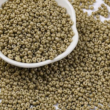 8/0 Baking Paint Glass Seed Beads X1-SEED-M012-02A-50-1