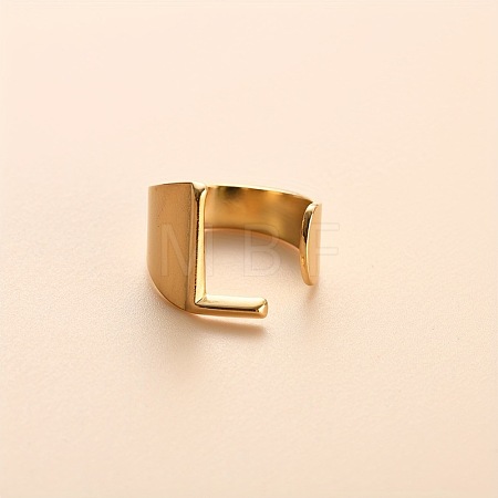 304 Stainless Steel Cuff Rings FS-WGEAFE6-23-1