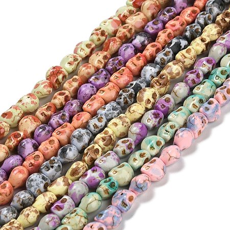Synthetic Turquoise Beads Strands TURQ-F019-02-1