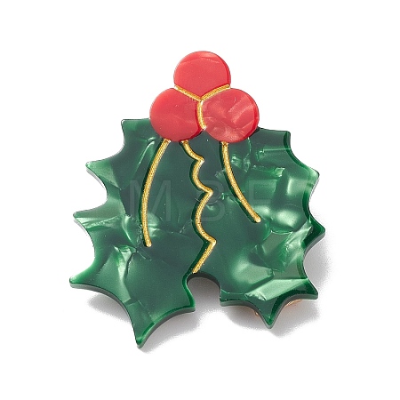 Christmas Cellulose Acetate Alligator Hair Clip PHAR-K003-01B-1
