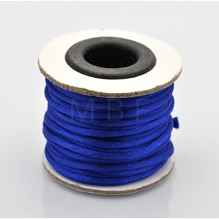 Nylon Satin Rattail Cords NWIR-O001-A-08-1