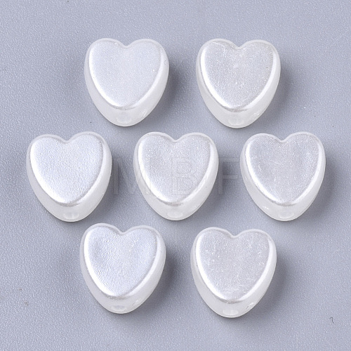 ABS Plastic Imitation Pearl Beads OACR-N008-001-1