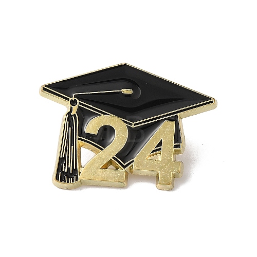 2024 Graduation Caps Enamel Pins JEWB-M042-08B-1