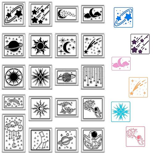 Custom PVC Plastic Clear Stamps DIY-WH0439-0298-1