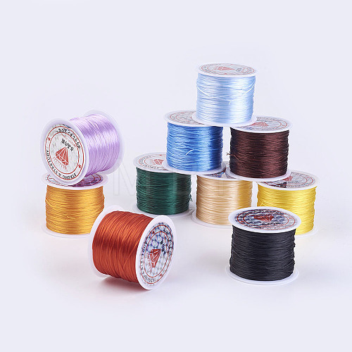 Flat Elastic Crystal String X-EW-P002-0.5mm-A-1