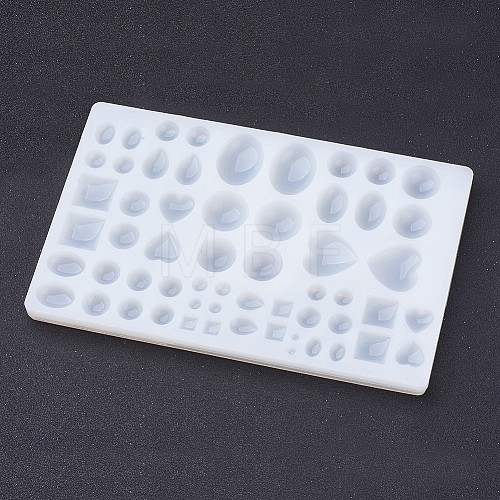 Mixed Shape Design DIY Silicone Molds X-AJEW-P042-01-1