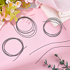 3 Bags Round French Wire Gimp Wire TWIR-SC0001-08-4