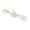 Shell Pearl & Glass Pendants PALLOY-JF04717-4