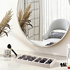 6 Grids Rectangle MDF Covered with Velvet Glasses Organizer Trays ODIS-WH0030-293-5