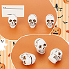 Skull Resin Name Card Holder DIY-WH0430-814-4