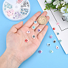 72Pcs 6 Colors Natural Freshwater Shell Charms SHEL-FH0001-15-3