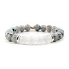 Natural Moonstone Beaded Bracelet - Handmade Gemstone Jewelry for Women ST7874792-1