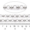 Alloy Round Ring Link Chains LCHA-T002-01P-3