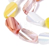 Electroplate Mixed Styles Glass Beads Strands EGLA-N022-10B-A03-3