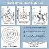 DIY Ocean Theme Snap Necklace Making Kit DIY-SC0021-48-2