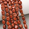 Natural Red Jasper Beads Strands G-C286-A17-1