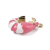 Alloy Enamel Pendants ENAM-B027-01G-04-3