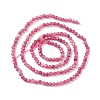 Natural Red Tourmaline Beads Strands X-G-A021-01A-2