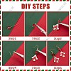 Christmas Earring Making Kit DIY-SC0021-95-4