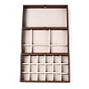 3-Tier PET Plastic Jewelry Storage Drawer Boxes CON-N016-06-3