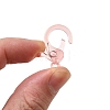 Transparent Plastic Lobster CLaw Clasps KY-H005-A08-5
