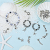 20Pcs Alloy European Dangle Charms PALLOY-BM00019-4