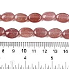 Natural Strawberry Quartz Beads Strands G-M206-50-5