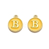 Golden Plated Alloy Enamel Charms LS-ENAM-Q437-13B-1