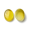 Natural Yellow Agate Cabochons G-A029-03-01-2
