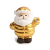 Christmas Theme Resin Figurine Statues for Home Office Desktop Decoration DJEW-M017-02F-01-1