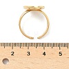 304 Stainless Steel Cuff Rings Components STAS-Z138-02G-01-5