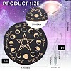DIY Star Pattern Pendulum Board Dowsing Divination Making Kit DIY-CN0002-36-2