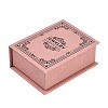 Floral Printed Paper Jewelry Display Magnetic Cases CON-K015-03A-01-2