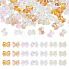 70Pcs 7 Colors Electroplate Glass Beads FIND-TA0010-09-2