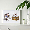 4Pcs 4 Styles PET Hollow Out Drawing Painting Stencils DIY-WH0411-030-6