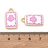 Printed Brass Pendants KK-CBAF9BC-16G-04-3