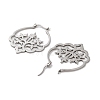 Non-Tarnish 304 Stainless Steel Hoop Earrings EJEW-P271-03P-2