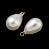 ABS Plastic Pearl Pendants FIND-Z105-03E-02G-2
