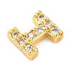 Rack Plating Brass Micro Pave Cubic Zirconia Cabochons KK-F874-04G-I-2