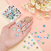   2 Bags Half Round/Dome Dragon Eye Pattern Glass Flatback Cabochons for DIY Projects GGLA-PH0001-36-6