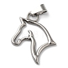 Non-Tarnish 304 Stainless Steel Pendants X-STAS-D069-03P-1