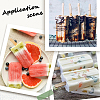 150Pcs Wood Craft Sticks DIY-CN0003-95-5