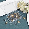 40Pcs 2 Colors 304 Stainless Steel Clip-on Earring Findings STAS-SC0004-26-7
