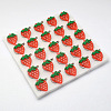 Kid's Strawberry Silicone Led Brooches JEWB-R006-12-2