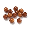 Opaque Resin European Beads RESI-F073-15-1