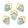 Natural Amazonite Pendants G-U019-03B-06-1