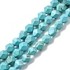 Natural Magnesite Beads Strands G-P598-B01-01-2