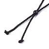 Nylon Cord Necklace Making X-MAK-T005-21B-3