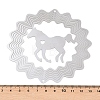 201 Stainless Steel 3D Rotating Hanging Wind Spinner STAS-B122-01P-01-3